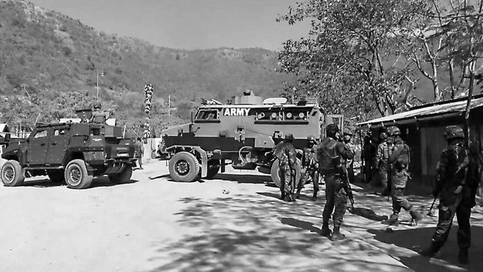 Manipur Tensions Escalate as Tear Gas Fired at NH-202 Protesters in Ukhrul