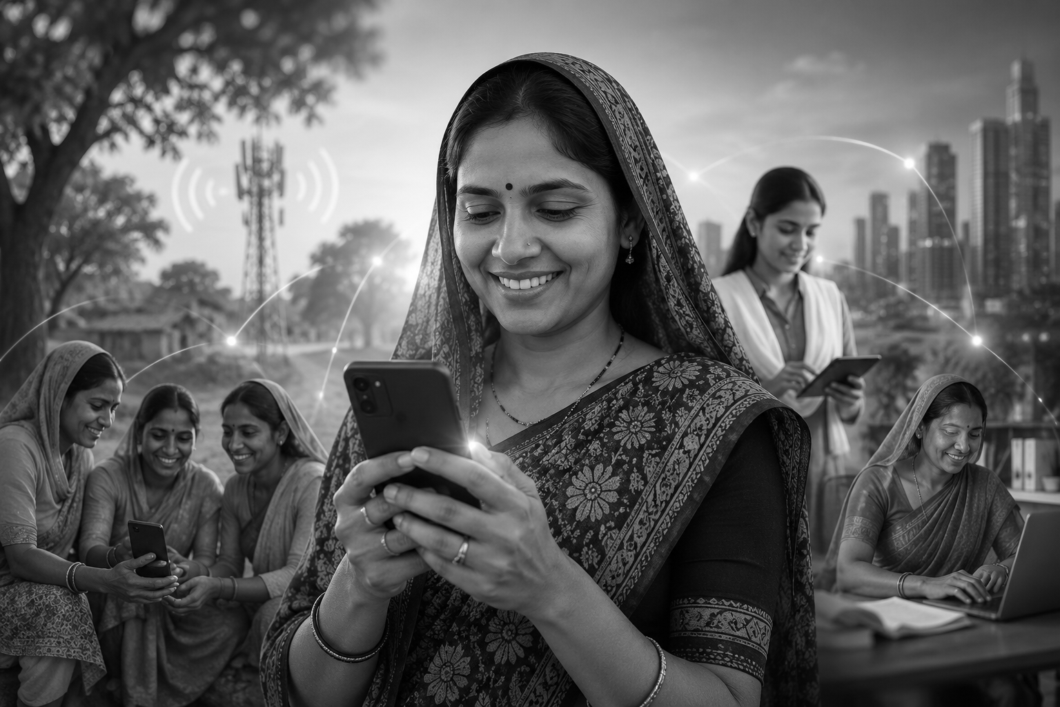 India’s Digital Gender Gap Narrows as Women’s Internet Access Nearly Doubles in Three Years