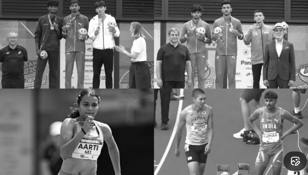 India Strike Three Golds, Hold Second Spot at Asian U20 Championships