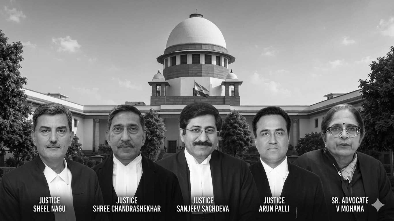 Five New Judges Appointed to Supreme Court as India Takes a Step Toward Faster Justice
