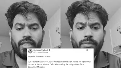 CJP Founder Abhijeet Dipke To Return June 6, Calls Protest Over Education Minister’s Resignation Demand