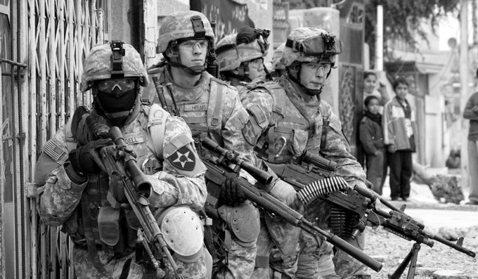 A British Soldier and an American Soldier Die in Maneuvers at Erbil Air Base in Iraq