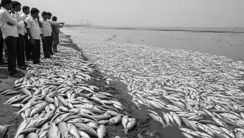 Thousands of Dead Fish Raise Environmental Concerns in Palghar Creek