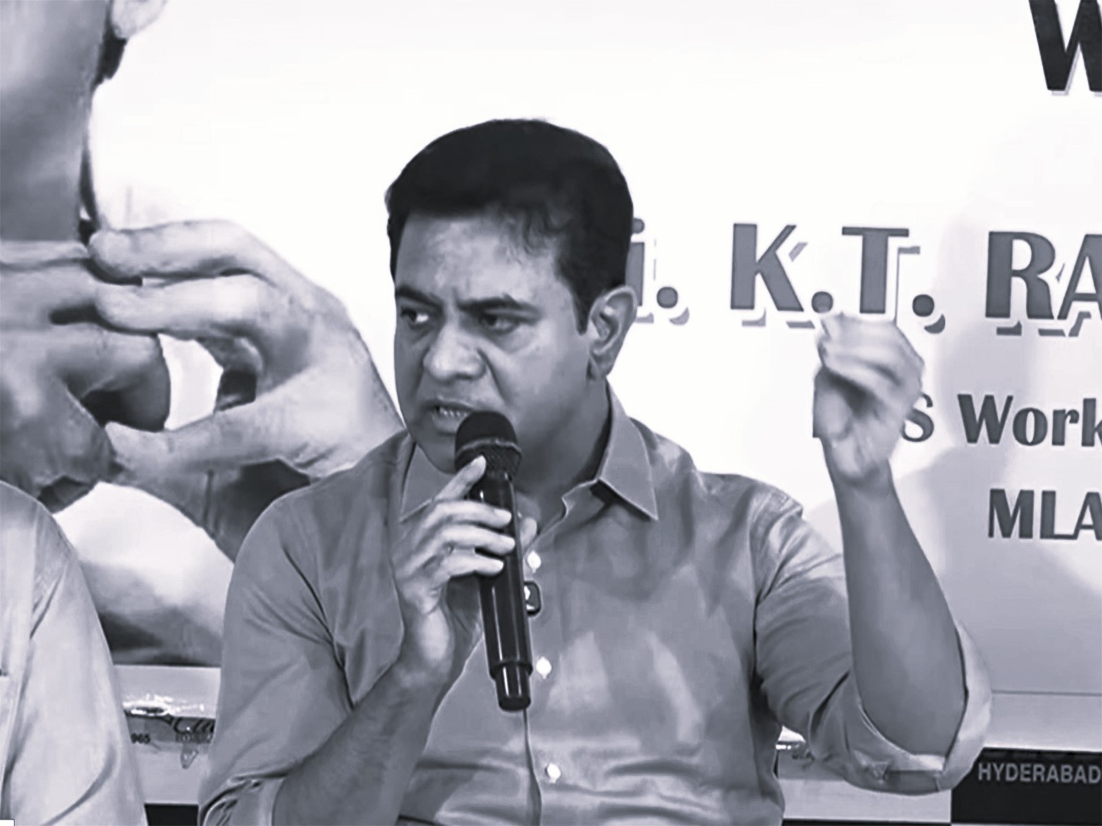 KTR Counters Pawan Kalyan, Defends Telangana Identity and KCR’s Development Record
