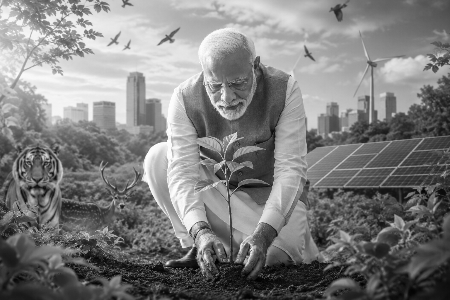 India Pledges Green Future on World Environment Day, Modi Highlights Decade of Conservation Wins