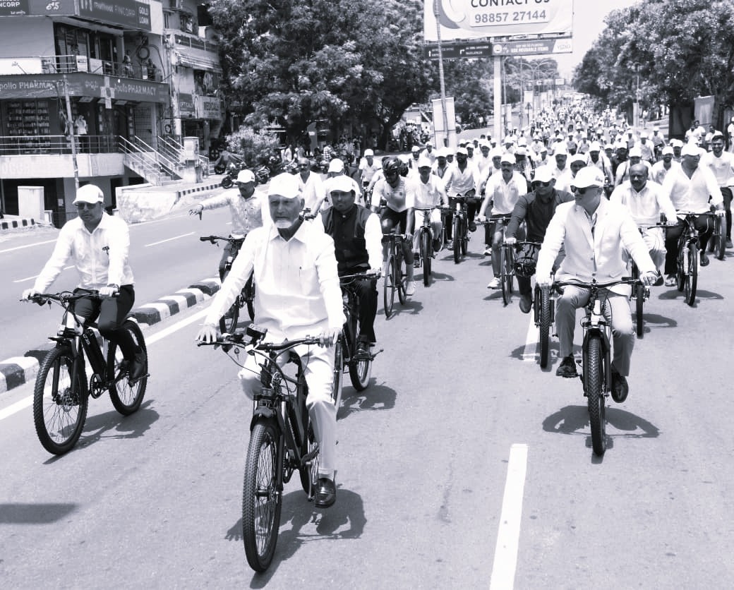 World Environment Day: Chandrababu Pedals for Sustainability in Vizag