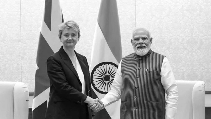 UK Foreign Secretary Highlights India Cooperation on Maritime Security and Trade Routes