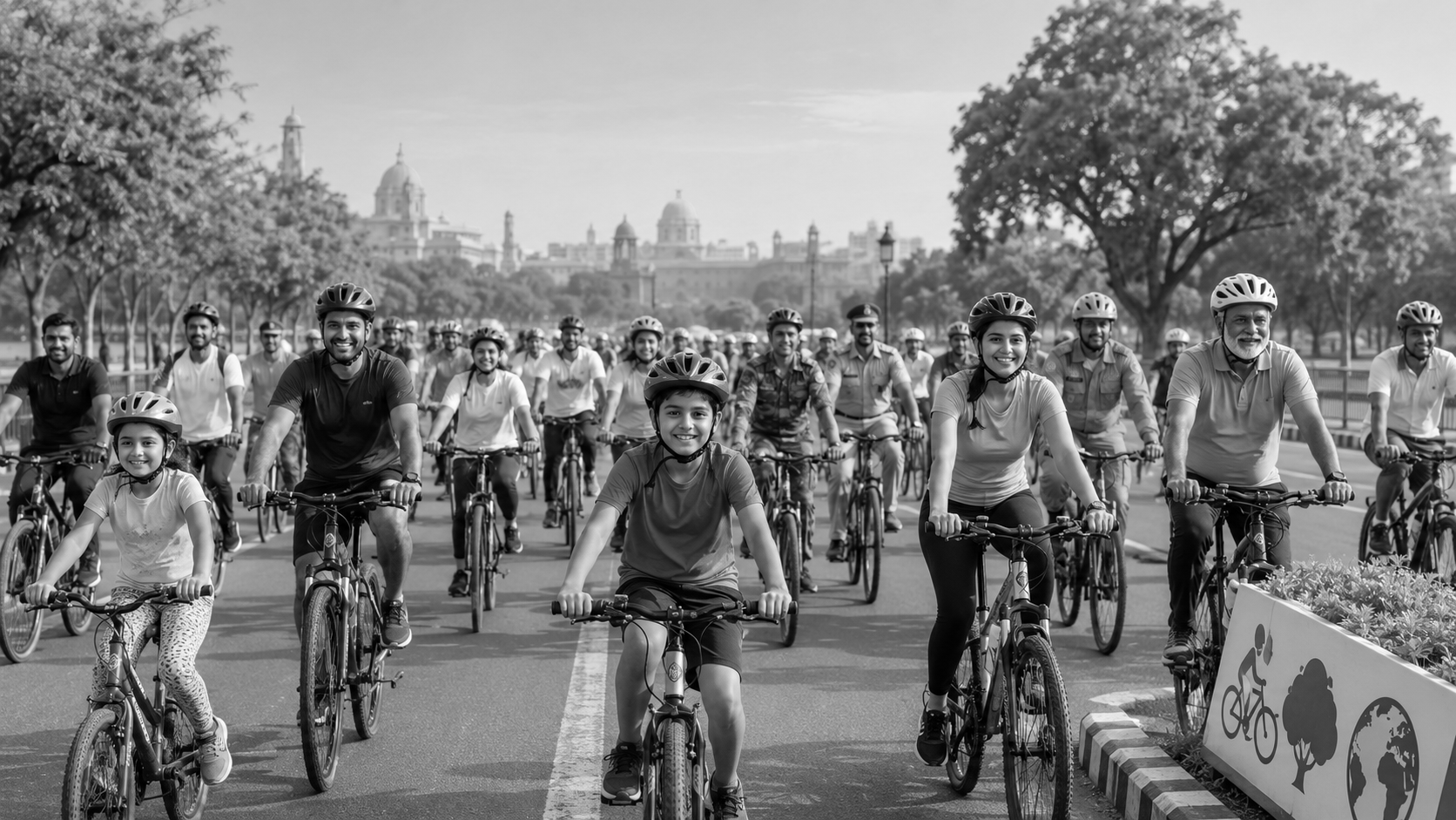 Pedalling Towards A Healthier India: Thousands Join World Bicycle Day Drive