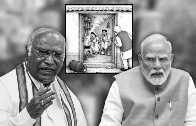 LPG Price Hiked by ₹29 Again: Hyderabad Crosses ₹994, Opposition Calls Modi ‘Inflation Man’