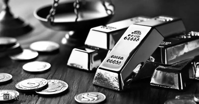 Gold Drops ₹1,100, Silver Falls ₹5,000 as Crude Prices Near $100