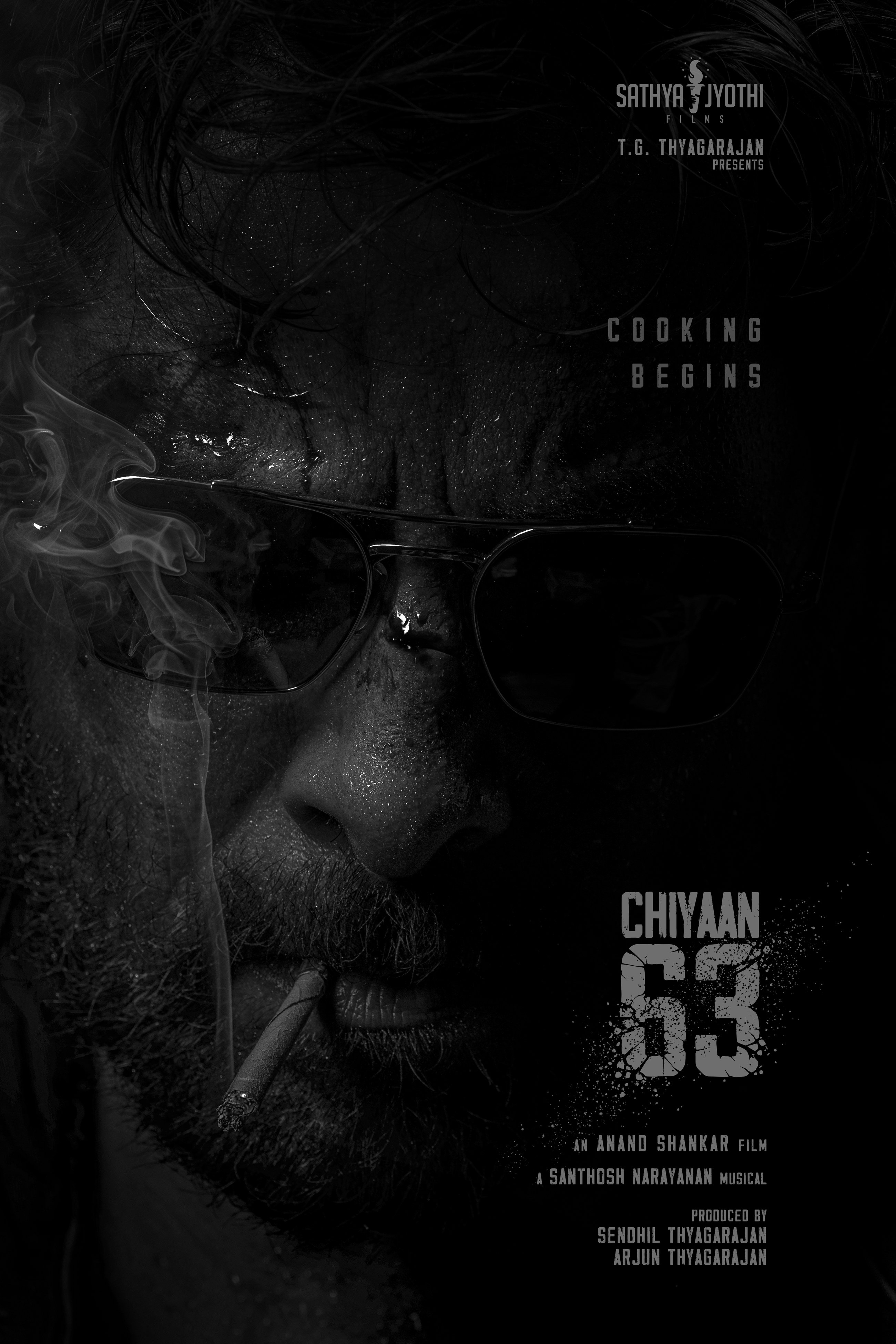 Vikram’s Chiyaan 63 Enters Production, First Poster Sparks Massive Buzz