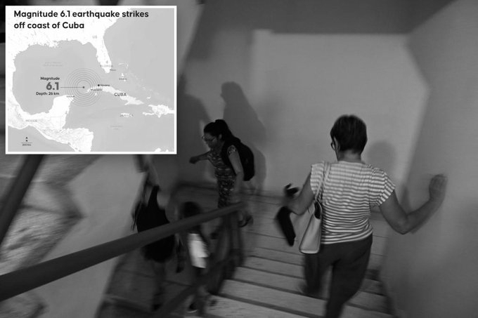 Rare 6.1-Magnitude Earthquake Off Cuba Shakes Havana, Tremors Reach Florida