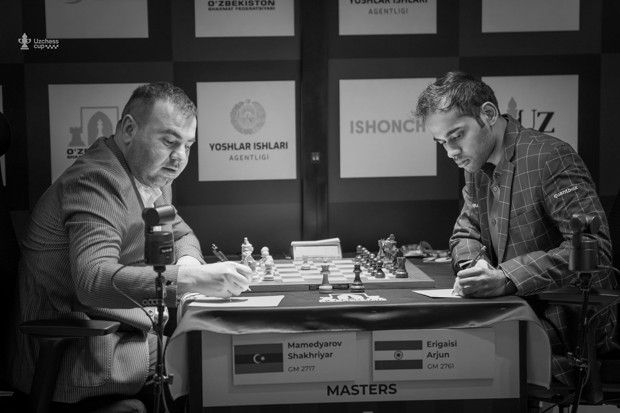 UzChess Cup Round 3: Arjun Holds Mamedyarov as Vokhidov Emerges Sole Winner