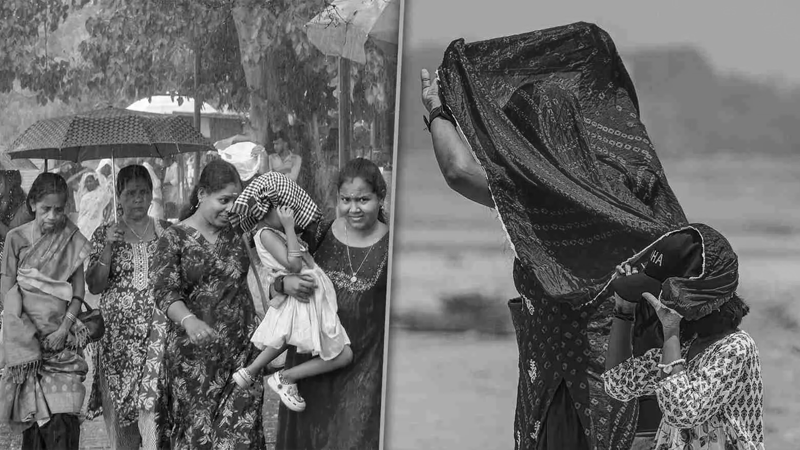 Scorching Heat In North As Monsoon Rains Intensify Across South India