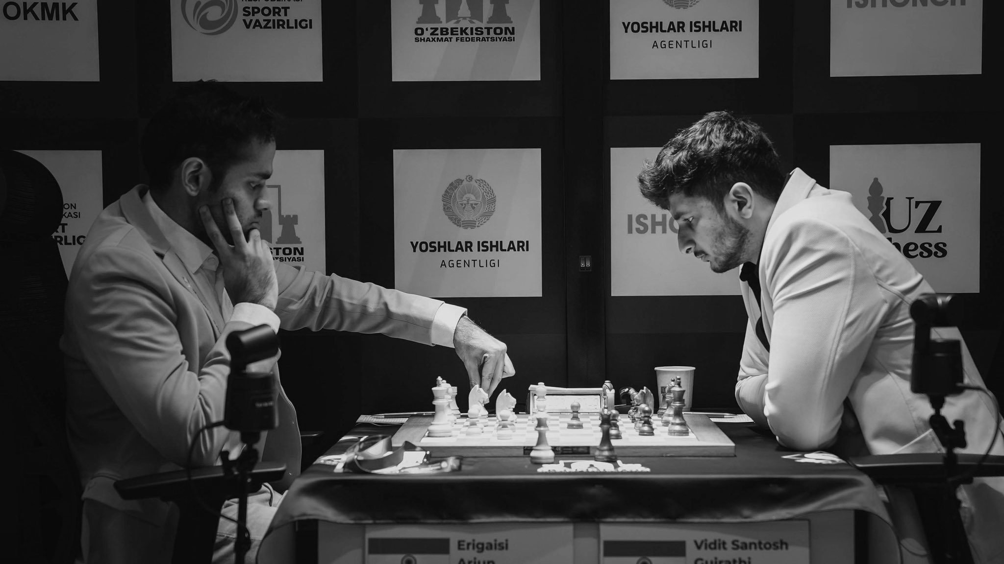 UzChess Round 4: Vidit Draws With Arjun, Rejoins Elite 2700 Club