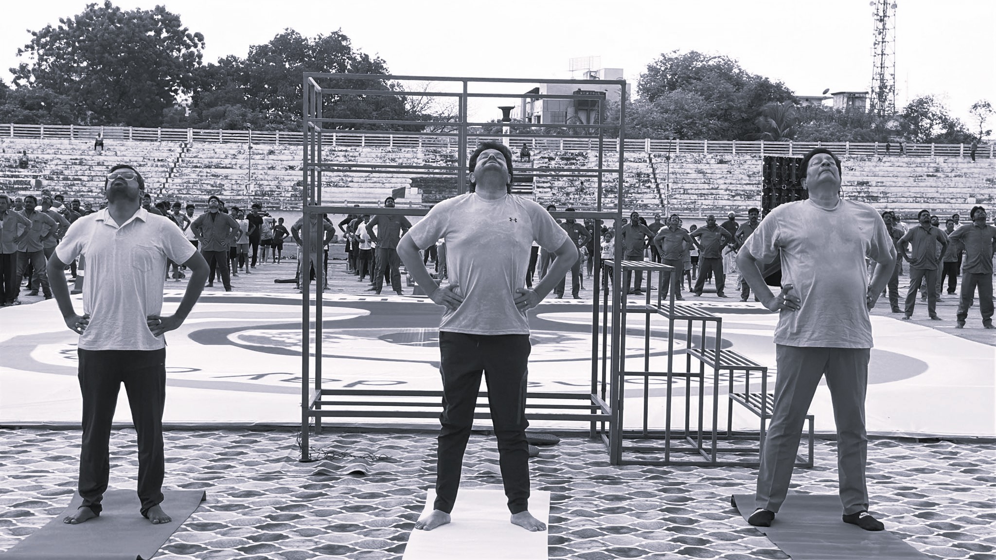Gudivada Hosts Community Yoga Drive Ahead of International Yoga Day