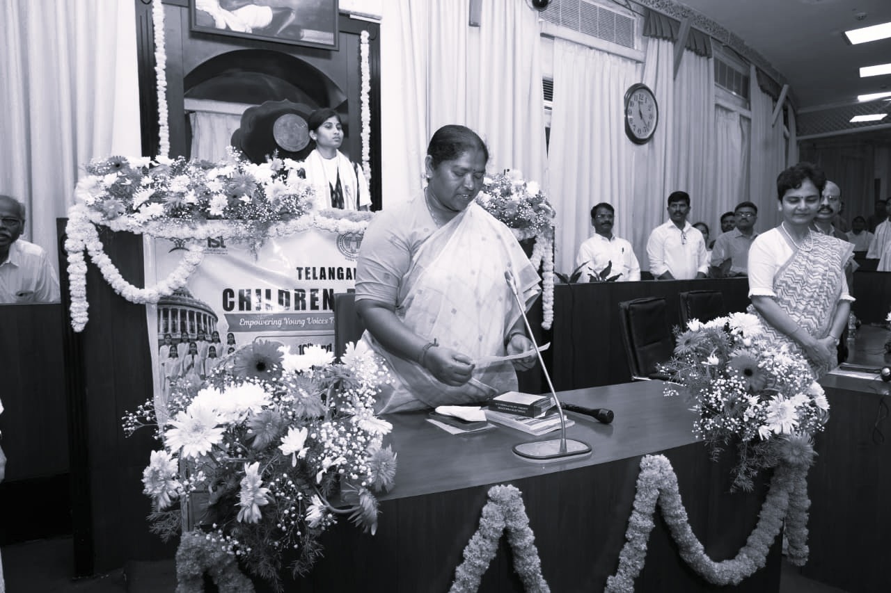 Young Voices Take the Floor as Telangana Hosts State-Level Girls’ Mock Assembly