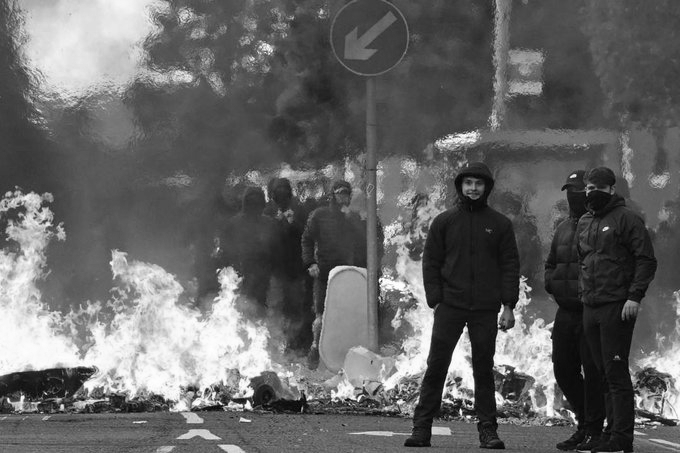 Anti-Immigrant Riots Rock Northern Ireland After Knife Attack by Sudanese Man