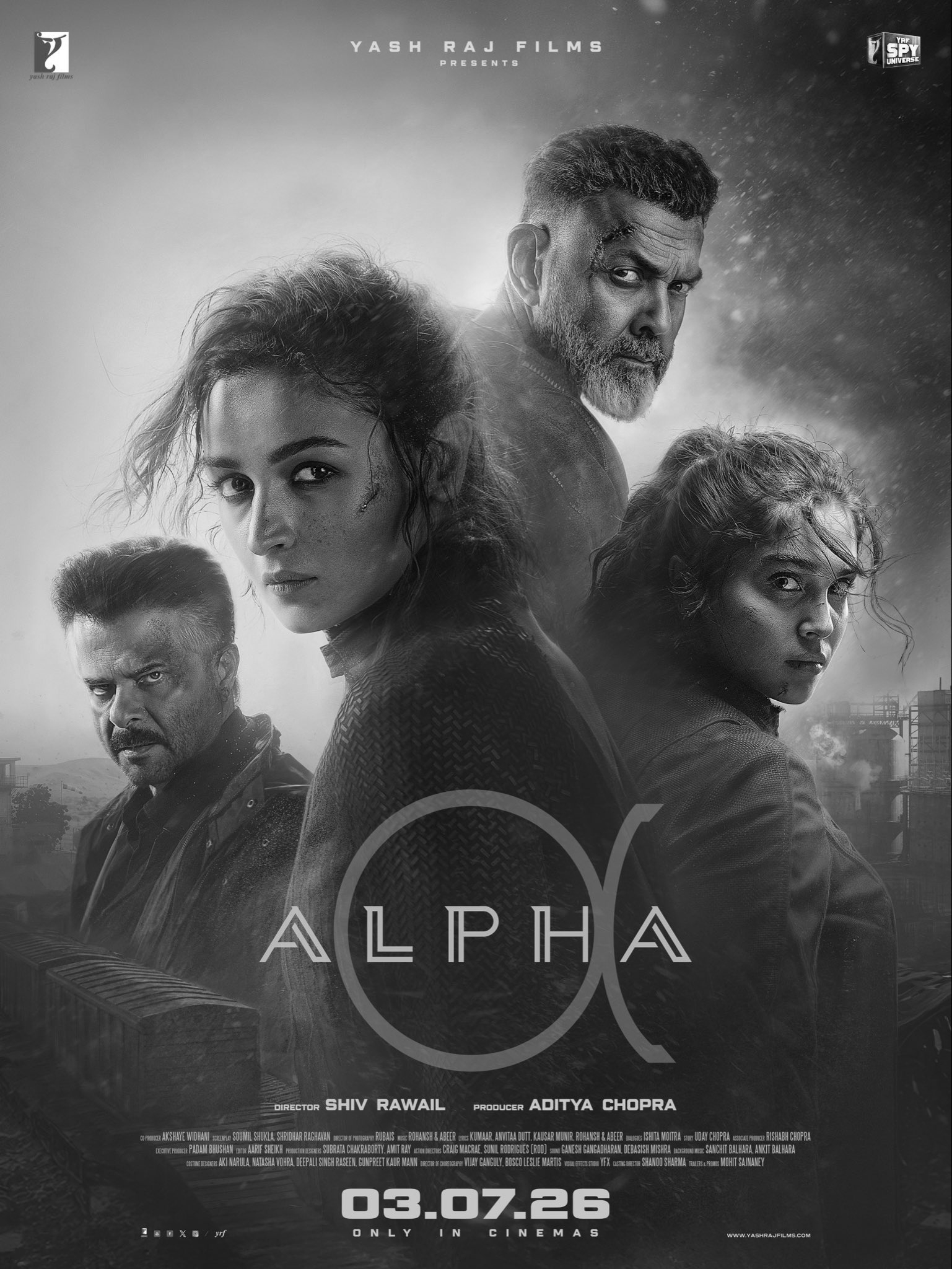 YRF Unveils Alpha Poster, Gearing Up for First Female-Led Spy Universe Film