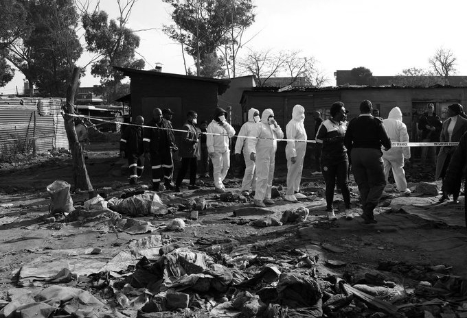 12 Killed, 9 Injured as Armed Gang Opens Fire in Johannesburg Informal Settlement