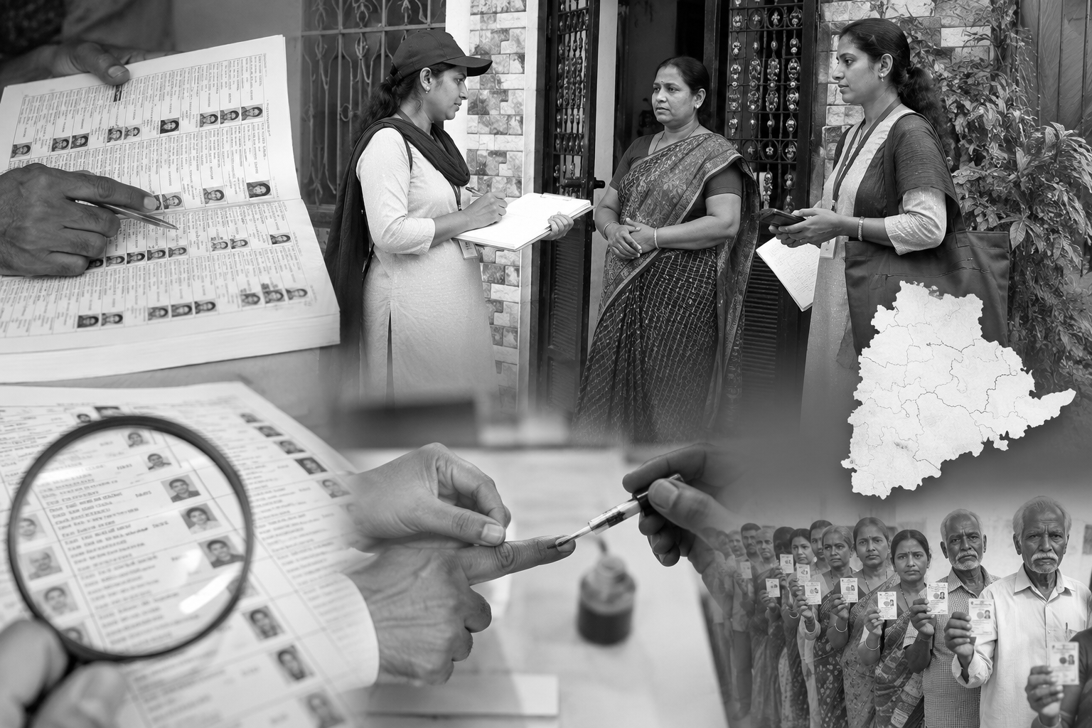 Election Officials Detect 89 Lakh Errors in Telangana Voter Database