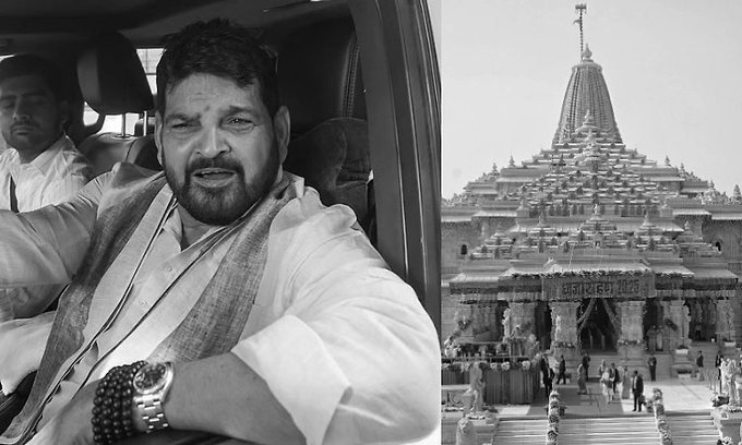 “Will Speak When Time Comes”: Brij Bhushan Hints at Irregularities in Ram Temple Donations