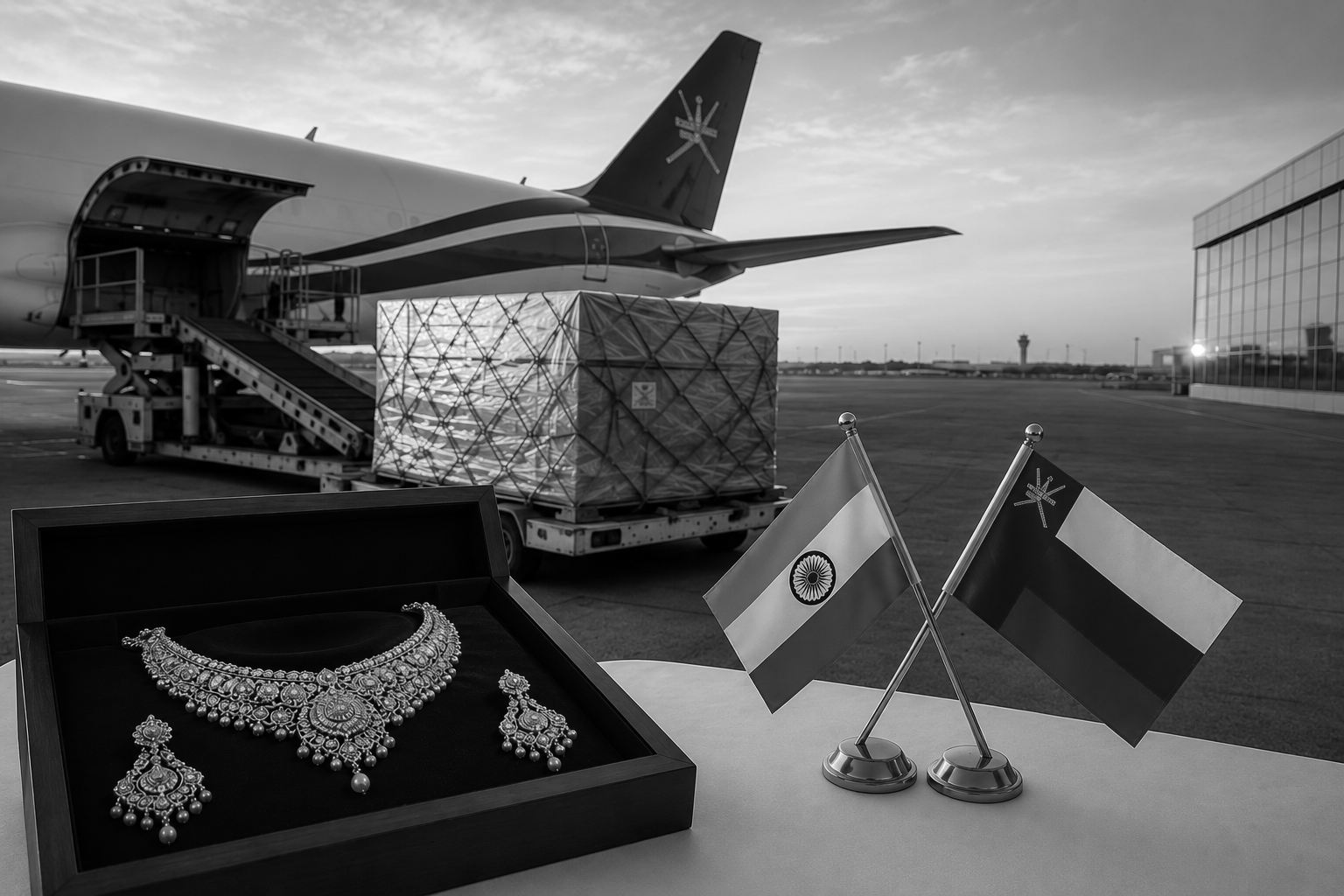 India Sends First Duty-Free Gold Jewellery Shipment to Oman Under CEPA