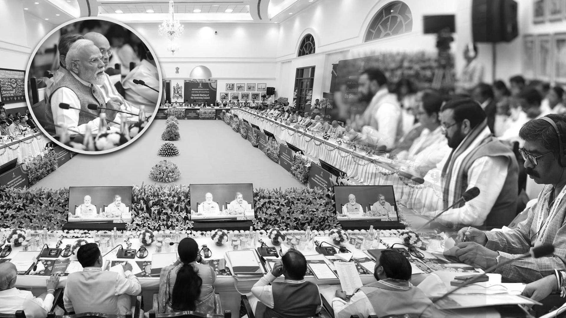 In A First, All 28 CM’s Join NITI Aayog Governing Council Meet as Modi Charts Viksit Bharat Blueprint