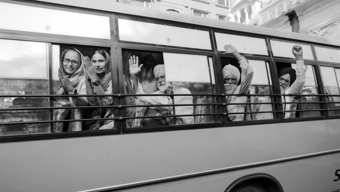 94 Haryana Sikh Pilgrims Return from Attari-Wagah Border After Security Clearance Delay