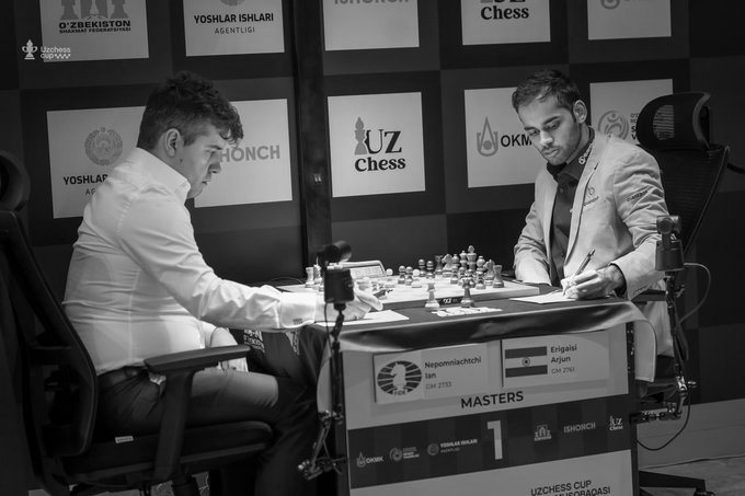 Arjun Erigaisi Suffers Setback In Title Race As Vokhidov Maintains Lead