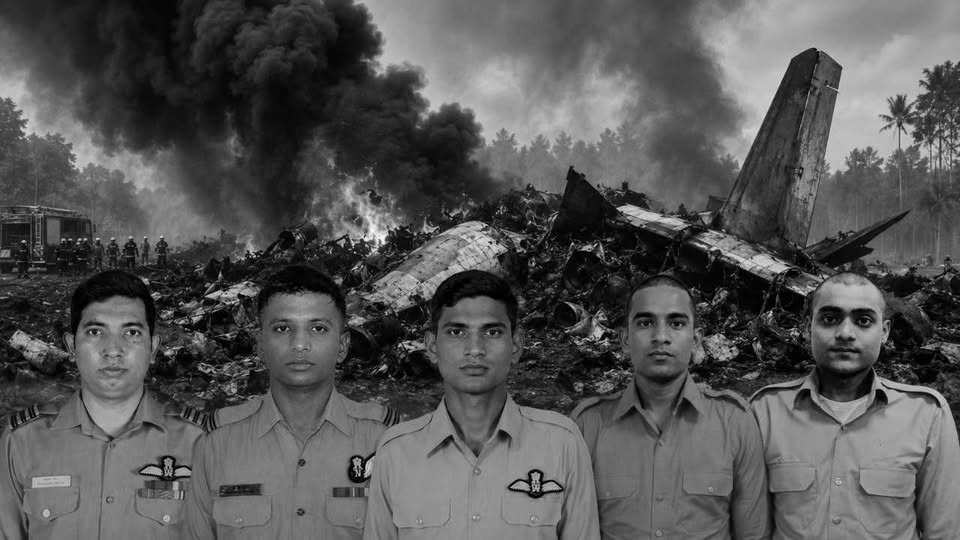 AN-32 Crashes While Landing at Jorhat: Five Air Warriors Killed, IAF Orders Court of Inquiry