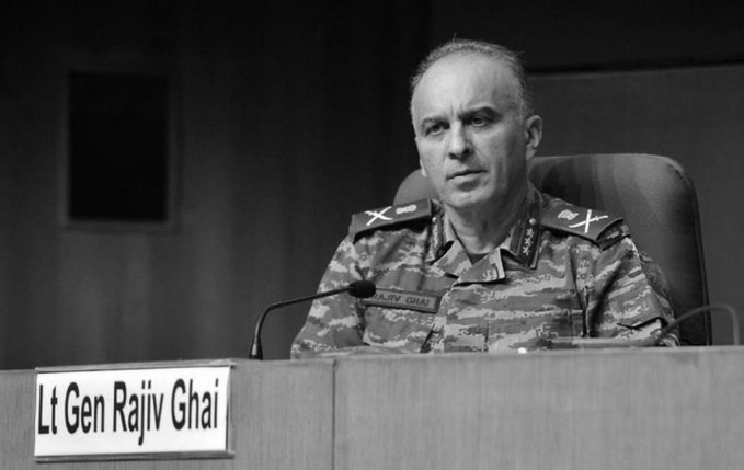 Lt Gen Rajiv Ghai Appointed Military Advisor to NSCS, Strengthens Top Security Setup