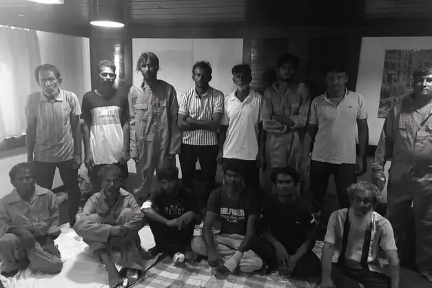 Sea Emergency Averted: 14 Indians Safely Evacuated from Stricken Vessel Near Oman
