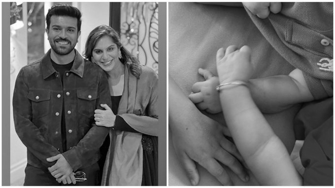 “Heart Is Full”: Ram Charan, Upasana Share First Glimpse Of Twins Shivram And Anveera Devi
