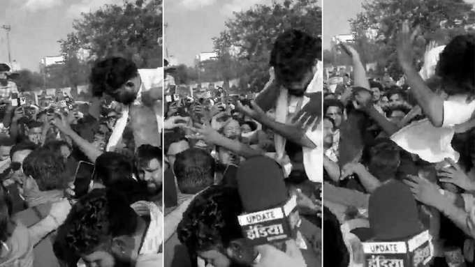 Slapped on Arrival: CJP Leader Abhijeet Dipke Attacked at Jaipur's Shaheed Smarak