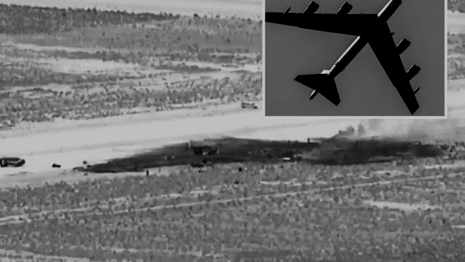 B-52 Crash in California: Eight Killed in US Air Force Bomber Accident During Test Flight