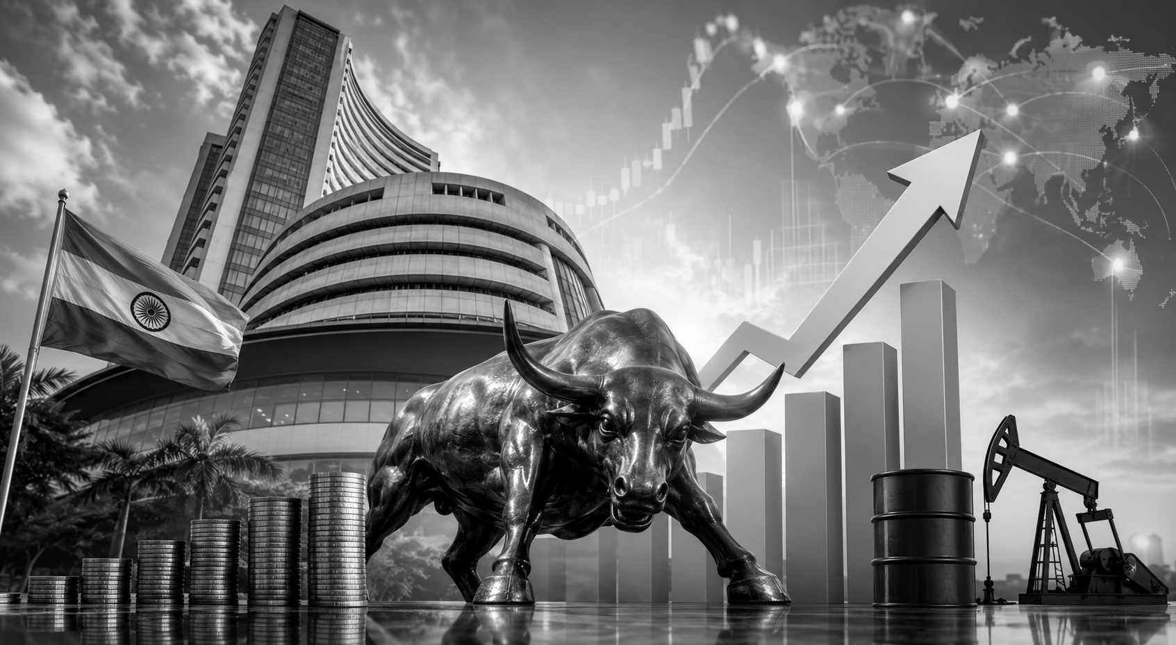 Markets Reclaim $5 Trillion Mark as Four-Day Rally Adds Rs 22.78 Lakh Crore