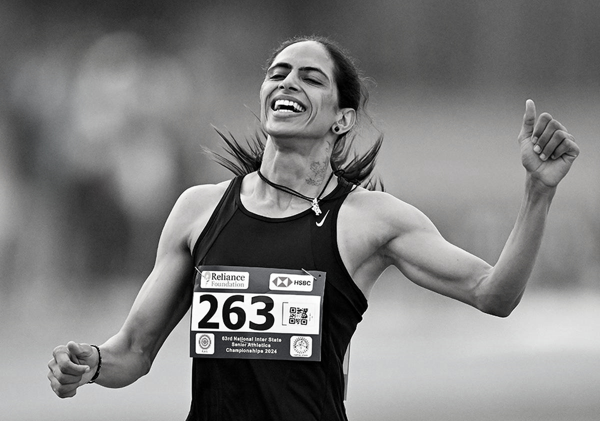 Kiran Pahal’s Golden Run Lights Up Indian Athletics Series in Surat
