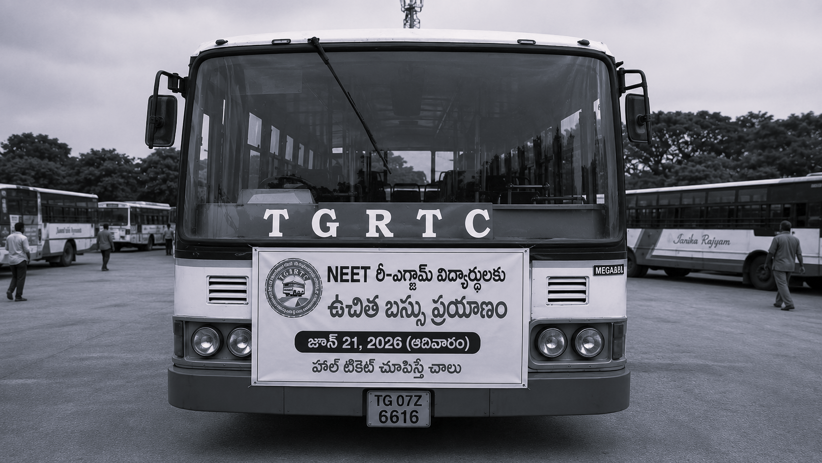 Telangana Grants Free TGSRTC Travel for NEET Re-Exam Aspirants