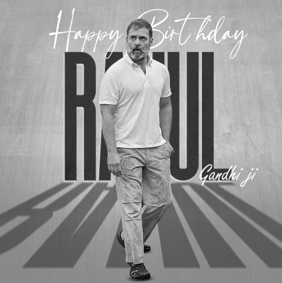 Rahul Gandhi's 56th Birthday Marked by Greetings from Political Leaders and Public Outreach