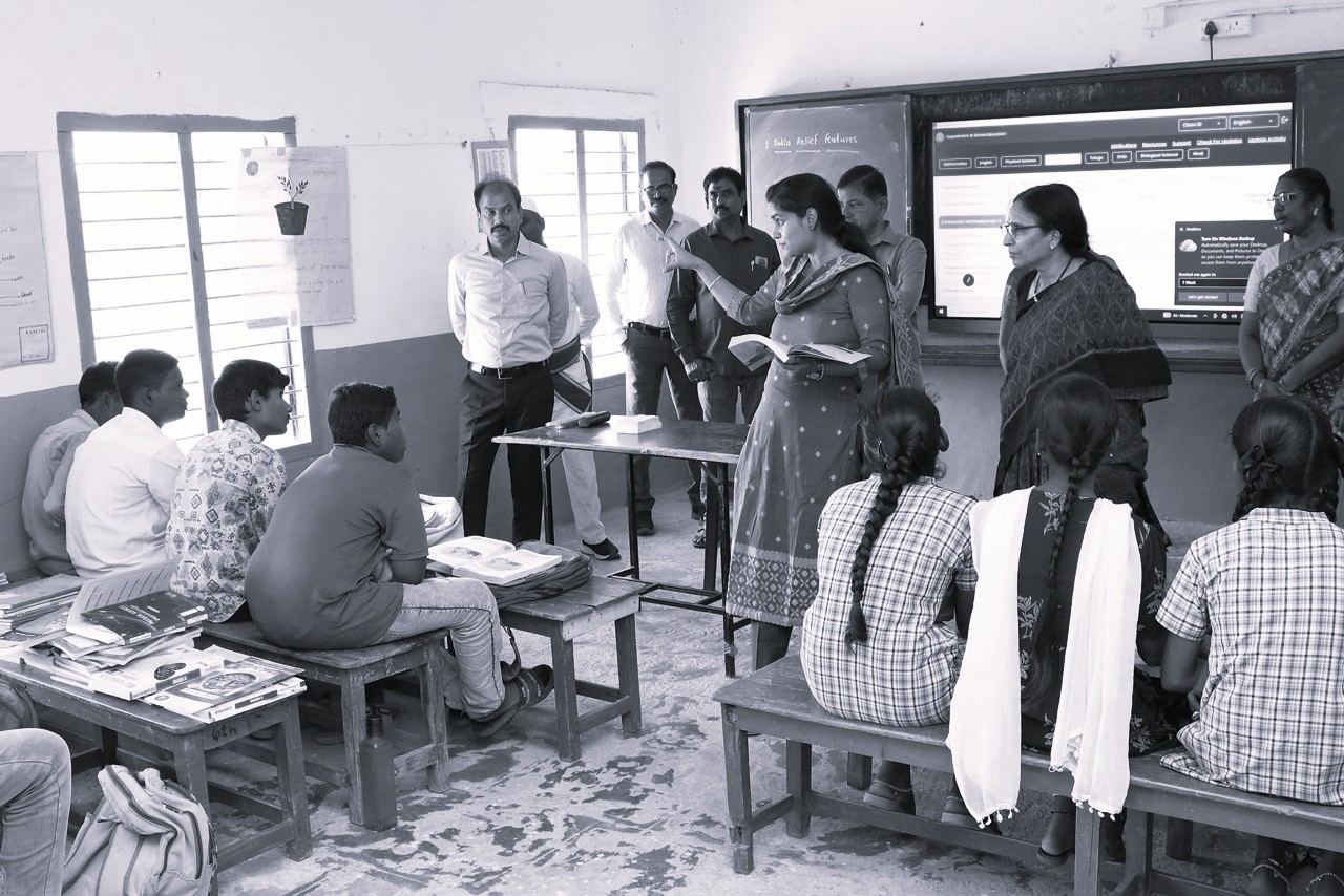 Collectors Turn Teachers, Inspire Students Across Telangana