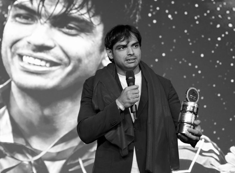 Athletics' Golden Star Neeraj Chopra Honoured with 'Best Male Athlete' Award by AFI