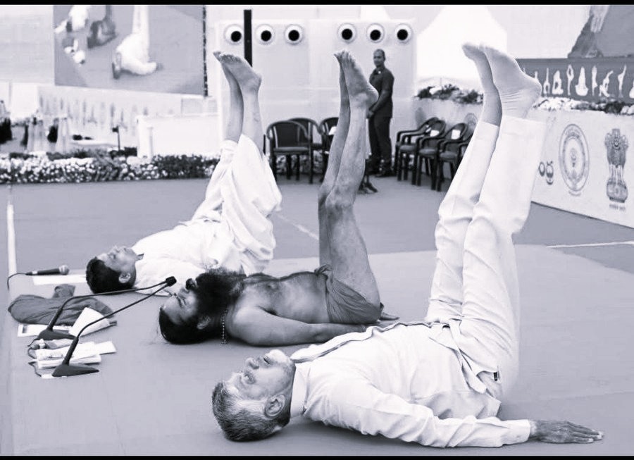 CM Chandrababu Unveils Yogandhra Portal, Announces Statewide Yoga Expansion Measures