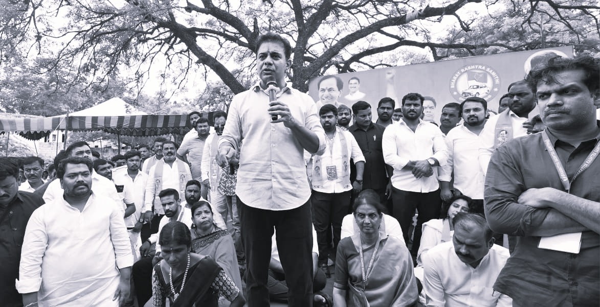 KTR Alleges Modi-Revanth Alliance Behind Demolition Of Poor Families’ Homes