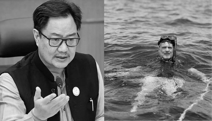 “Minister for Defamation”: Cong MP Fires Back at Rijiju Over Rahul Gandhi Dive Remark