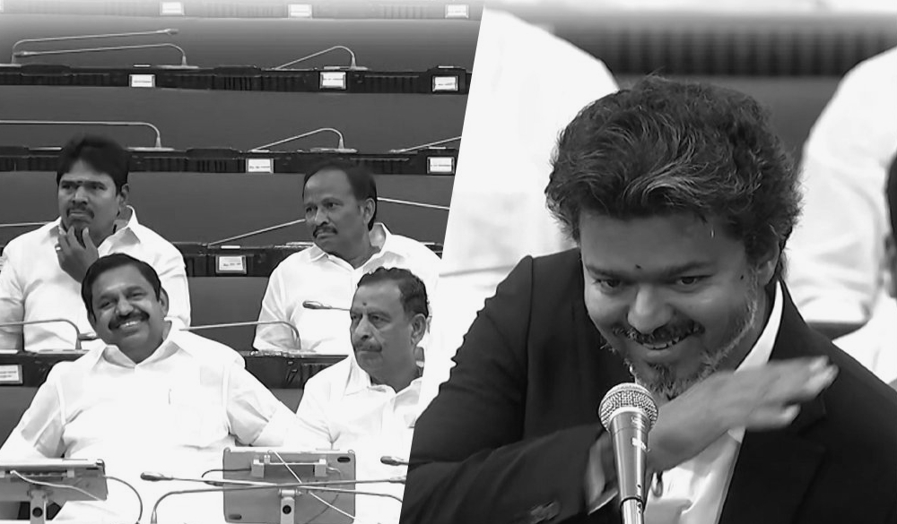 TN CM Vijay’s Dramatic Gesture Steals Show In Tamil Nadu Assembly, Sparks Political Storm