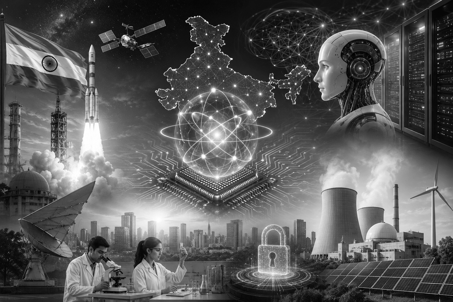 India's Big Bet on AI, Quantum, Space and Nuclear Technologies