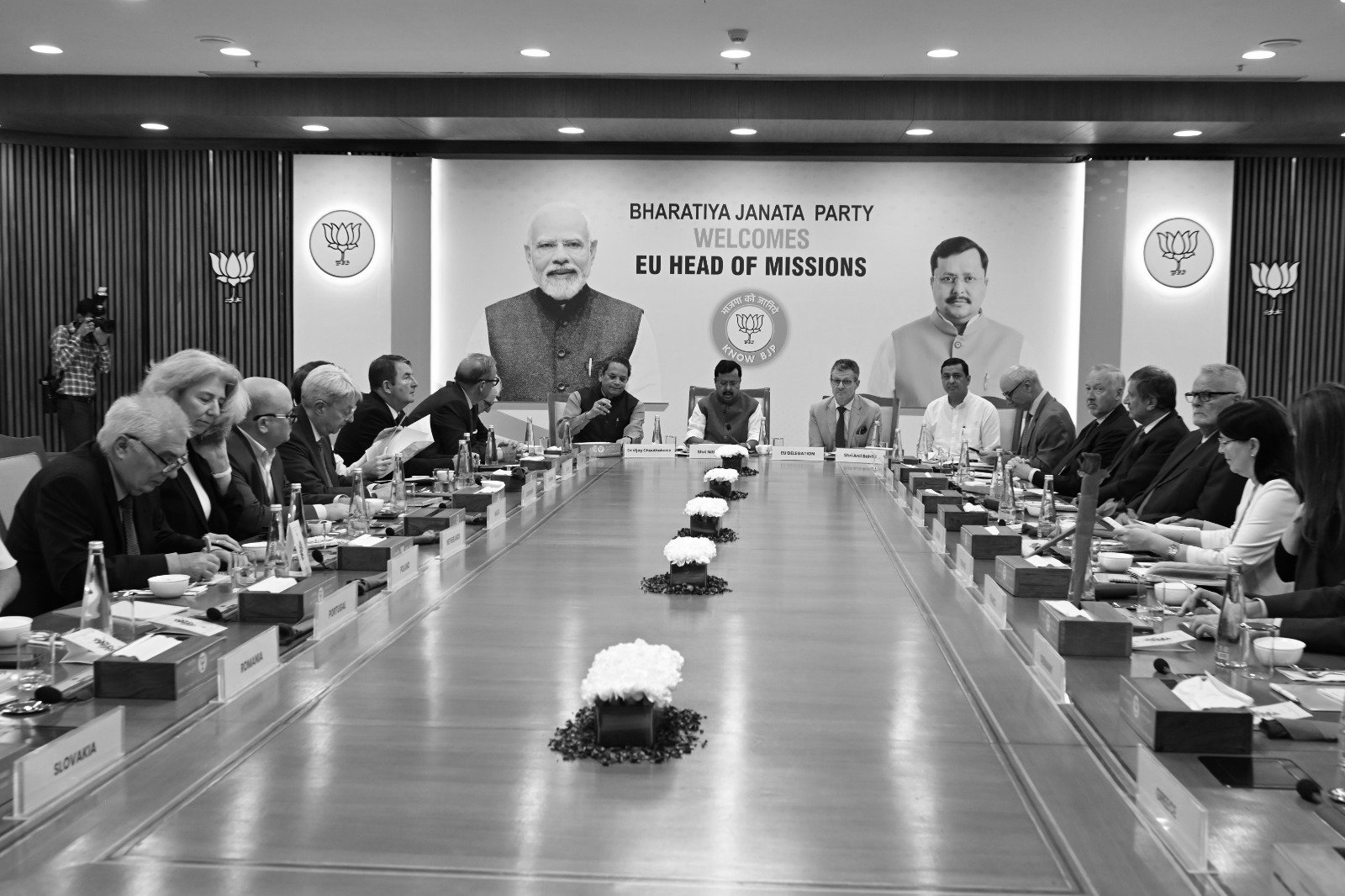 'Know BJP': BJP Showcases India's Growth Story to 23 EU Diplomats