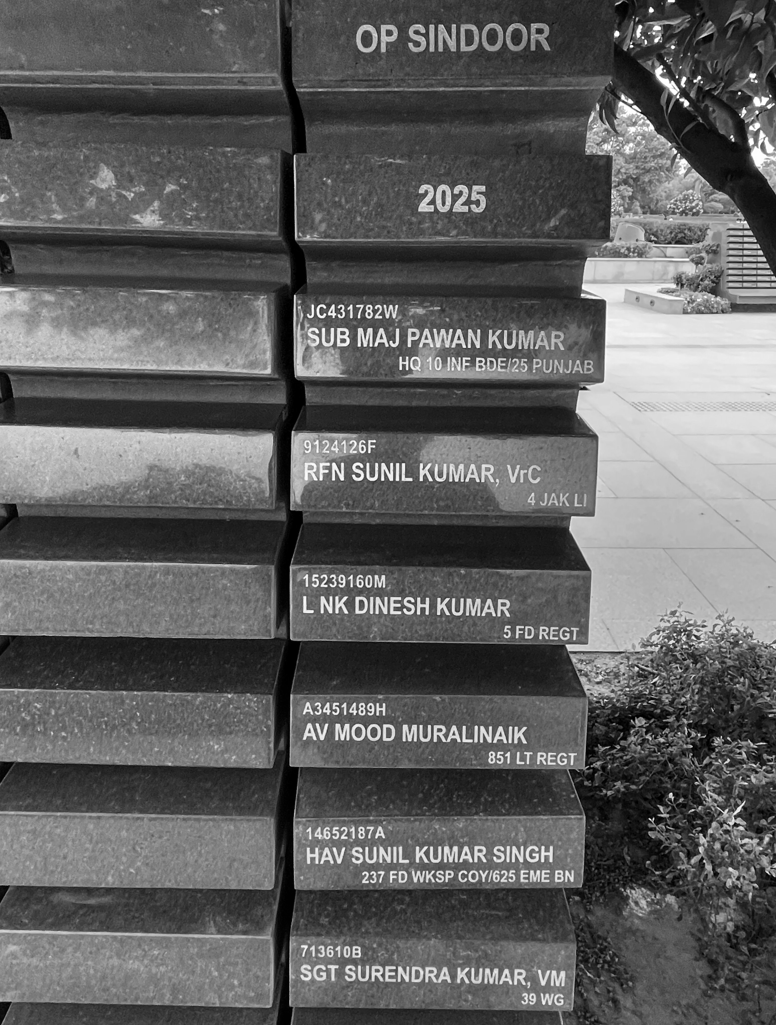Six Operation Sindoor Martyrs Honoured at National War Memorial, Congress Questions Delay