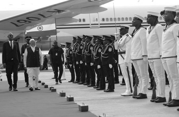 'Made in India' on the High Seas: Modi Hands Warship to Seychelles, Set to Address National Assembly